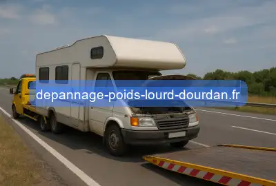 Remorquage campingcar