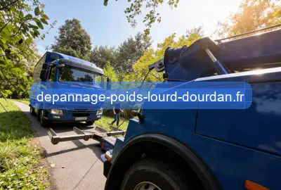 Treuillage poids lourd